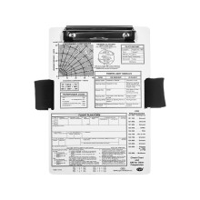 Pilot Kneeboard, Flying Pad, Practical Aluminium Knee Board, Professional, Robust IFR VFR with Elastic Strap for Vehicle and Plane, VFR
