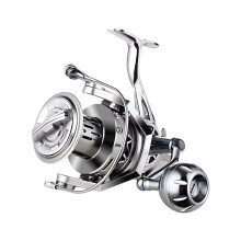 Spinning Reel 12000 Aluminum Frame Surf Fishing Reels Carbon Fiber Pull 25kg HK12000 Series Inshore and Offshore Saltwater Freshwater Fishing