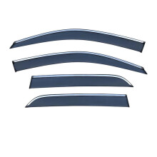 Window Visor For Mercedes MClass W164 20062011 Vent Shades Wind Deflectors Rain Guard Shades Visor
