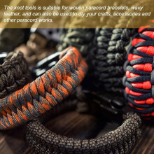 Knot Tools Paracord Stitching Set with Marl Spike Blue