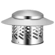 Stainless Steel Fireplace Hood, Fireplace Cover, 80mm Fine Mesh Protective Screen