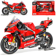 Ducat. No. 63 Francesco Bagnaia Moto GP World Champion 1/6 Model Motorcycle