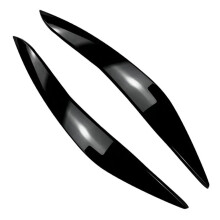 Auto Parts for BMW 5 Series F10 F11 2011 2014 2Pcs Eyelid Front Headlight Eyebrow Cover
