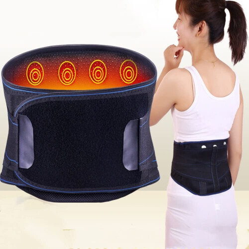 SelfHeating Lower Back Support Belt With 24 Magnets For Pain Relief XXL 1