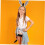 Donkey Costume Headband with Ears and Tail 4