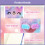 Plush Notebook with Lock, Diary for Girls, Bear Plush Diary Gift 3