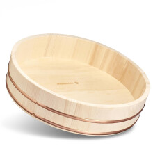 Hangiri, rice barrel, wooden bowl 39cm
