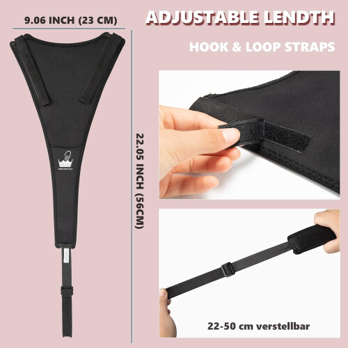 Sweat Catcher for Roller Trainers, AntiSweat, Absorbent, Breathable, QuickDrying Red Black  Without Mobile Phone Case 2