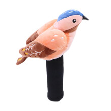 Bird Golf Headcover Wood Driver Golf Equipment Scratch Resistant Long Neck Club Keepsake Protector Practical Club Head Protector Style C