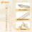 Soprano Recorder German Fingering Beginner Friendly Durable Plastic Body Beige Includes Fingering Chart Carry Pouch 2