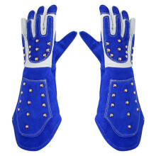 Anti-Bite Protective Gloves – Natural Leather Gloves