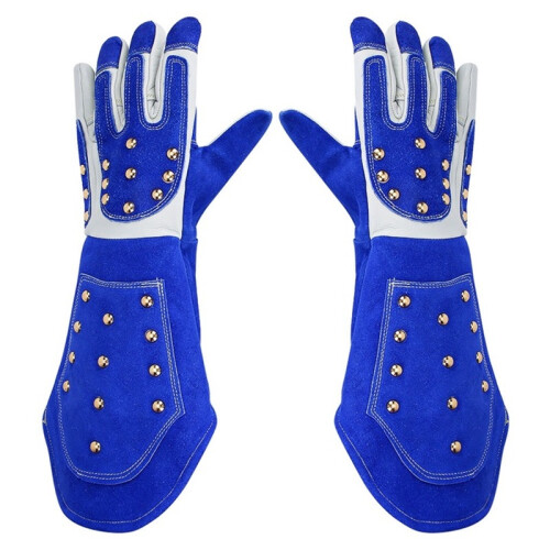 Anti-Bite Protective Gloves – Natural Leather Gloves