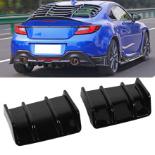 Auto Heckdiffusor Lippe Paar Schwarz BRZ GT86