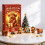 Highland Cow Christmas Advent Calendar Blind Box Countdown Three Toy Dimensional 8