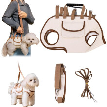 Portable Pet Carrier Backpack – Breathable Dog Travel Bag with Strap