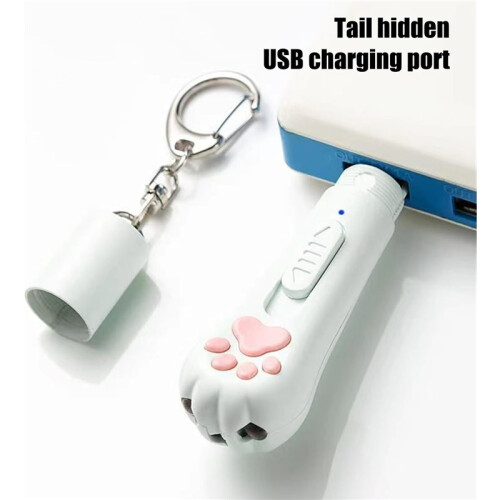 Rechargeable Cat Pointer Toy – USB Red Dot LED Interactive Vision Toy 1