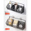 (Black,26*15*11cm)Kitchen Utensils Condiments Organizer Rack Wall Hanging Storage Plate Tools 8