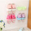 Wall Mounted Shoe Rack Nonpiercing Waterproof Plastic Organizer For Bathroom Entryway 7