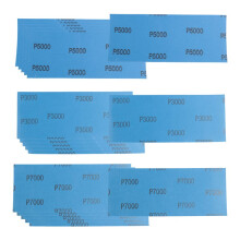 Wet Dry Polishing Sandpaper 3000 5000 7000 High Grit Wet and Dry Sandpaper Assortment Drywall Sanding Paper 9 X 3.6 Inch for Car Paint Auto Body