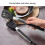 Faltbare Grillzange Edelstahl Silikon 9 Zoll 1