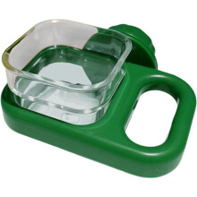 Bird Cage Food Bowls – Durable Green Feeding Bowls for Pet Birds