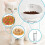 Ceramic Elevated Pet Bowl – Slanted Angled Bowl for Easy Eating (White) 4