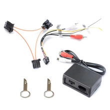 Adaptateur D'Entrée Audio AUX pour Voiture, Adaptateur Musical MMI 2G pour A6L Q7 A8 A8L 2003-2009