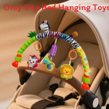(Style E)Baby Unicorn Teething Toy With Plush Material For Car Seat And Crib Decoration