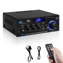 Radio Receiver 2CH 600W Bluetooth Stereo Amplifier Amp HiFi Audio Home Car