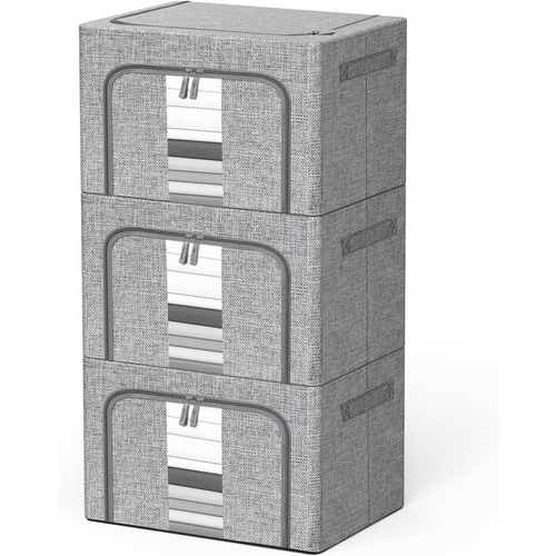 Better Boxes Clothes Storage, 24L, 66L, 100L Capacity, 1 or 3 packs