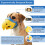 Anti-Biting Dog Muzzle – Adjustable TPR Parrot Shape (Blue/Yellow) 4