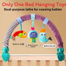 (Style G)Brinquedo para dentição de bebê unicórnio com material de pelúcia para decoração de assento de carro e berço