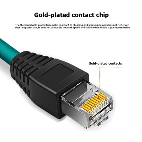 M12 to RJ45 Connector Coding Cable 4Pin D-Code High Flexible Male to Female Ethernet Connection Sensor Wire 1m 2