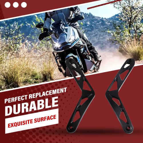 Motorcycle Windshield Inner Decorative Bracket Front Windshield Fixing Base Bracket for  368g 368 G 24-26 Black 2