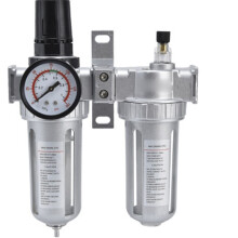 Compressed Air Filter Regulator Kit – With Gauge & Water Separator (2-Pack)
