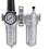 Compressed Air Filter Regulator Kit – With Gauge & Water Separator (2-Pack) 1