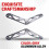 Motorcycle Windshield Inner Decorative Bracket Front Windshield Fixing Base Bracket for  368g 368 G 24-26 Grey 2