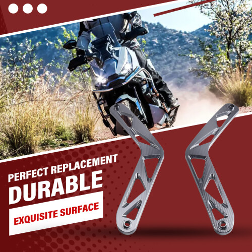 Motorcycle Windshield Inner Decorative Bracket Front Windshield Fixing Base Bracket for  368g 368 G 24-26 Grey 2