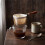 5pcs Coffee Sock Filter, Cloth Coffee Filters Reusable, Natural Cotton Pour over Coffee Strainer Set 7