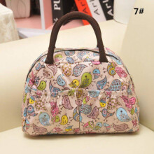 (Style G)Sac à main femme printemps mode bento décontracté imprimé fin pratique double sangle