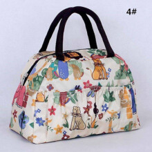 (Style D)Sac à main femme printemps mode bento décontracté imprimé fin pratique double sangle