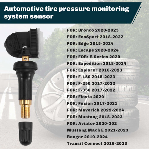 4st Bil TPMS-Sensor Däcktrycksmätare HC3Z1A189F för  Bronco Escape  MKC MKX Däcktryckssensor 1
