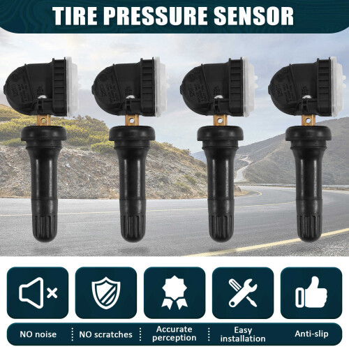 4st Bil TPMS-Sensor Däcktrycksmätare HC3Z1A189F för  Bronco Escape  MKC MKX Däcktryckssensor 2