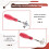 Car Windshield Locking Strip Tool Three-Port Core Sealing Strip Core Installation Tool Seal Strip Mould Locking 4