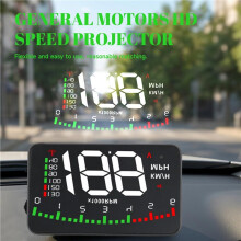 A900 OBD HUD - Display Waarschuwing voor Te Hoge Snelheid Voorruitprojector Watertemperatuur Spanning Toerenteller RPM MPH