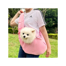 Pet Carrier Handbag – Adjustable Shoulder Tote for Puppies & Cats with Front Pocket