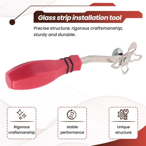 Car Windshield Locking Strip Tool Three-Port Core Sealing Strip Core Installation Tool Seal Strip Mould Locking 2