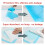 Disposable Bed Protection Pads – 10-Pack Absorbent Underpads 60x90cm, Blue 4