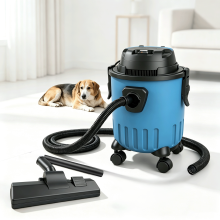 Wet and Dry Vacuum Cleaner 3-in-1, Industrial Dust Extractor, Blowing Function, 15L Container, For Home Workshop Car and Professional Use