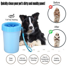 Pet Paw Washing Cup – Portable Dog Paw Cleaner (Blue, Large)